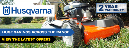 Huge savings on Husqvarna products