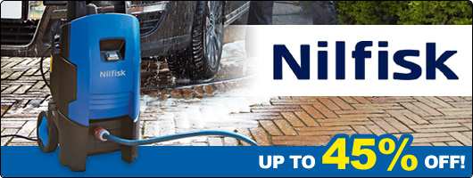 Nilfisk - up to 45% off!