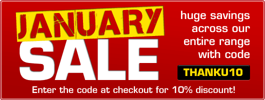 January sale, enter code THANKU10 at checkout to get 10% off